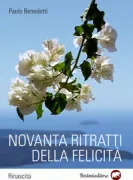 Copertina libro Novanta ritratti della felicità