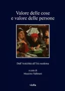 Copertina libro <b>Valore delle cose e valore delle persone</b>