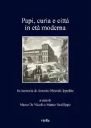 Copertina libro <b>Papi, curia e città in età moderna</b>