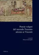 Copertina libro <b>Poesie volgari del secondo Trecento attorno ai Visconti</b>