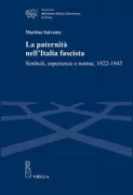 Copertina libro <b>La paternità nell'Italia fascista</b>