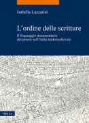 Copertina libro <b>L'ordine delle scritture</b>