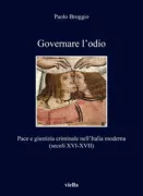 Copertina libro <b>Governare l'odio</b>