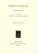 Copertina libro <b>Scritti scelti</b>