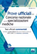 Copertina libro <b>Prove ufficiali del concorso nazionale per le specializzazioni mediche</b>