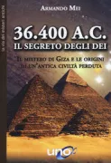 Copertina libro <b>36.400 a. C. il segreto degli dei</b>