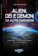 Copertina libro ALIENI DEI DEMONI DA ALTRE DIMENSIONI