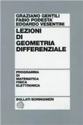 Copertina libro <b>Lezioni di geometria differenziale</b>