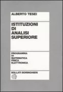 Copertina libro <b>Istituzioni di analisi superiore</b>