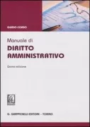 Copertina libro <b>Manuale di diritto amministrativo</b>