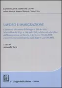 Copertina libro <b>Lavoro e immigrazione</b>