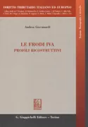 Copertina libro <b>Le frodi IVA</b>