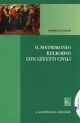 Copertina libro <b>Il matrimonio religioso con effetti civili</b>