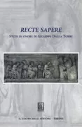 Copertina libro <b>Recte sapere</b>