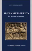 Copertina libro <b>Ri-formare il giurista</b>