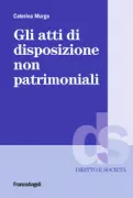 Copertina libro <b>Gli atti di disposizione non patrimoniali</b>