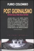 Copertina libro <b>Post giornalismo</b>
