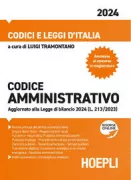 Copertina libro <b>Codice amministrativo 2024</b>