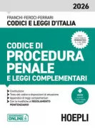 Copertina libro <b>Codice di procedura penale [e leggi complementari]<br></b>(titolo originale o altro titolo: <i>Codice di procedura penale <1988></i>)