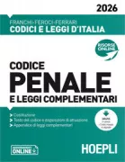 Copertina libro <b>Codice penale [e leggi complementari]</b>