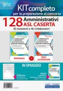 Copertina libro Kit Concorso 128 Amministrativi ASL Case