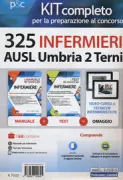 Copertina libro Kit concorso 325 Infermieri AUSL Umbria