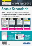 Copertina libro KIT Preselezione Concorso ordinario Scuo