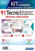 Copertina libro Kit Concorso 91 Tecnici della prevenzion