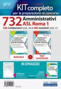 Copertina libro Kit Concorsi Amministrativi Sanitari ASL