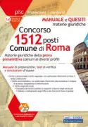 Copertina libro Concorso 1512 posti Comune di Roma - Man