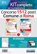Copertina libro Kit Concorso 1512 posti Comune di Roma -