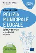 Copertina libro <b>Manuale concorsi Polizia municipale e locale</b>