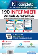 Copertina libro Kit concorso 190 Infermieri Azienda Zero