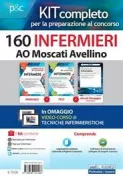 Copertina libro Kit concorso 160 Infermieri AO Moscati A