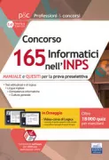Copertina libro Concorso 165 Informatici INPS: manuale e
