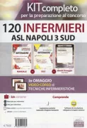 Copertina libro Kit concorso 120 Infermieri ASL Napoli 3