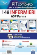 Copertina libro Kit concorso 148 Infermieri ASP Parma