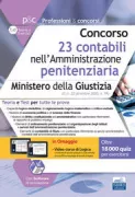Copertina libro Concorso 23 Contabili Ministero della Gi