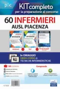 Copertina libro Kit concorso 60 Infermieri AUSL Piacenza