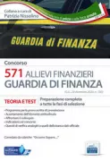 Copertina libro Concorso 571 Allievi Finanzieri nella Gu