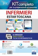 Copertina libro Kit concorso Infermieri ESTAR Toscana