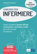 Copertina libro <b>Concorsi per infermiere</b>