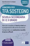Copertina libro <b>Concorsi per TFA sostegno scuola secondaria di 1. e 2. grado</b>