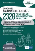 Copertina libro Concorso 2320 Funzionari Agenzia delle E
