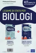 Copertina libro Kit completo Esame di Stato Biologi