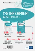Copertina libro Kit concorso 179 Infermieri AUSL Umbria