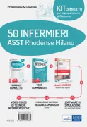 Copertina libro Kit concorso 50 Infermieri ASST Rhodense