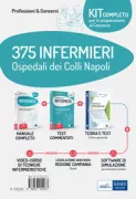 Copertina libro Kit concorso 155 Infermieri Ospedali dei