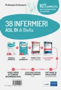 Copertina libro Kit concorso 38 Infermieri ASL BI di Bie