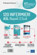 Copertina libro Kit concorso 120 Infermieri ASL Napoli 3